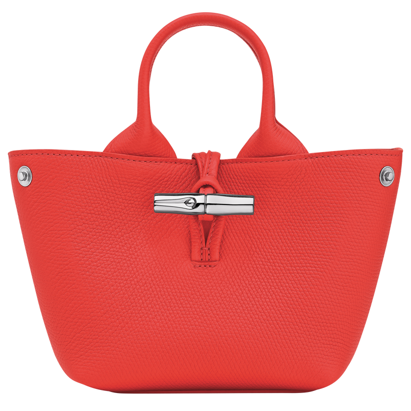 Le Roseau XS Handbag , Vermilion - Leather  - View 5 of  7