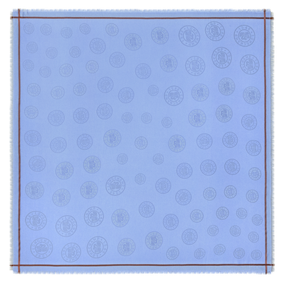 La M&eacute;daille Longchamp Stole , Wave - Cotton blend