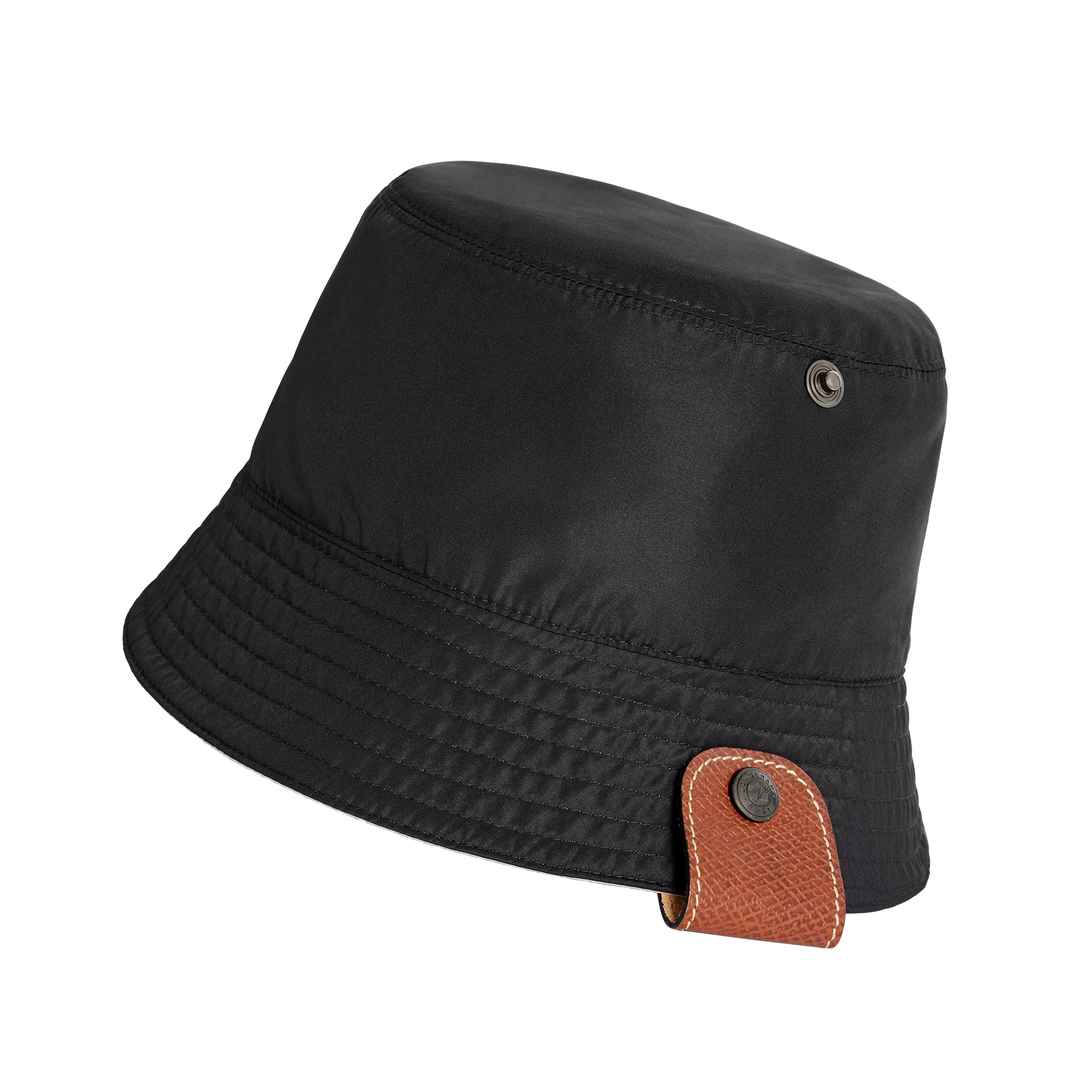 null Reversible bucket hat, Black/Mahogany