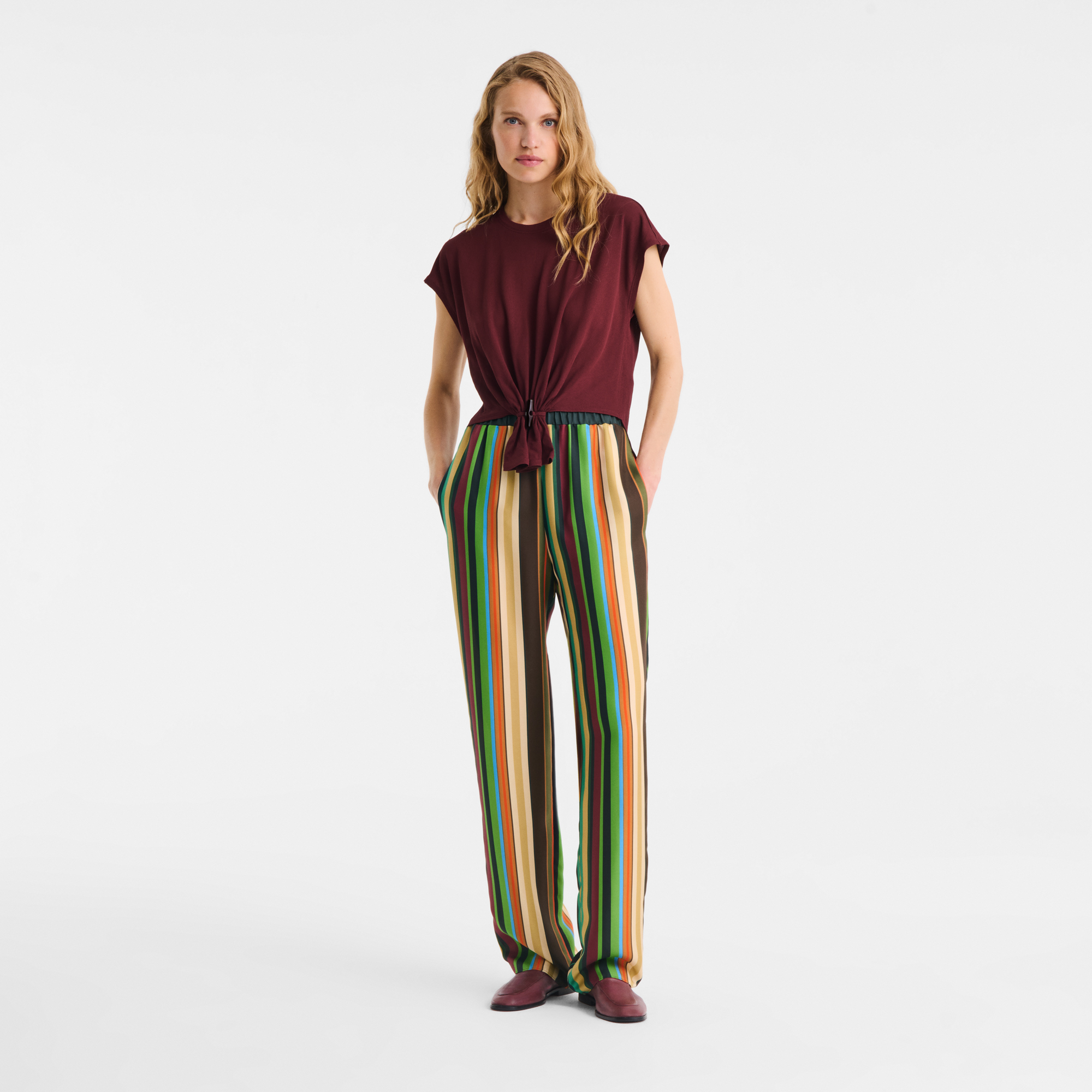 null Top, Burgundy