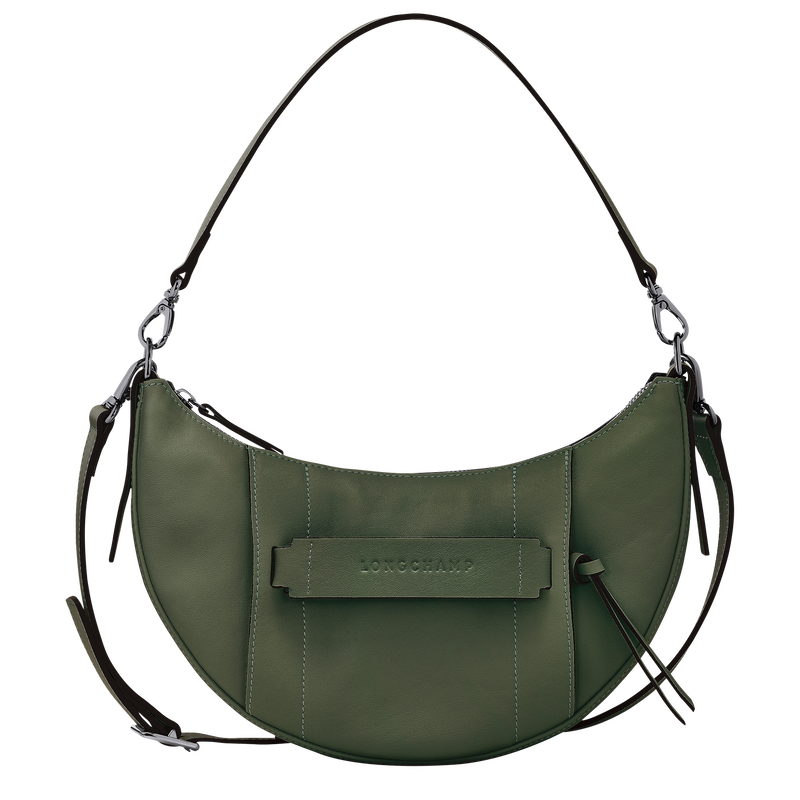 Longchamp 3D S Crossbody bag , Khaki - Leather  - View 1 of  4