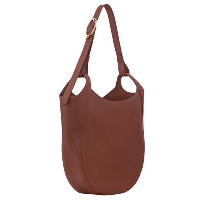 Le Foulonné Hobo bag L, Coffee