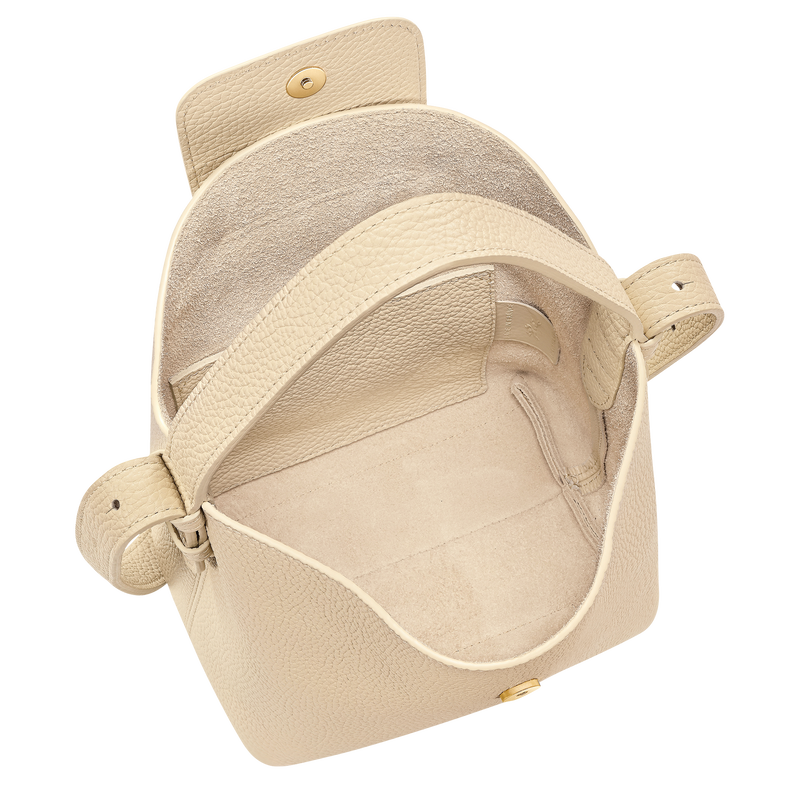 Le Cadence S Bucket bag , Vanilla - Leather  - View 5 of  6