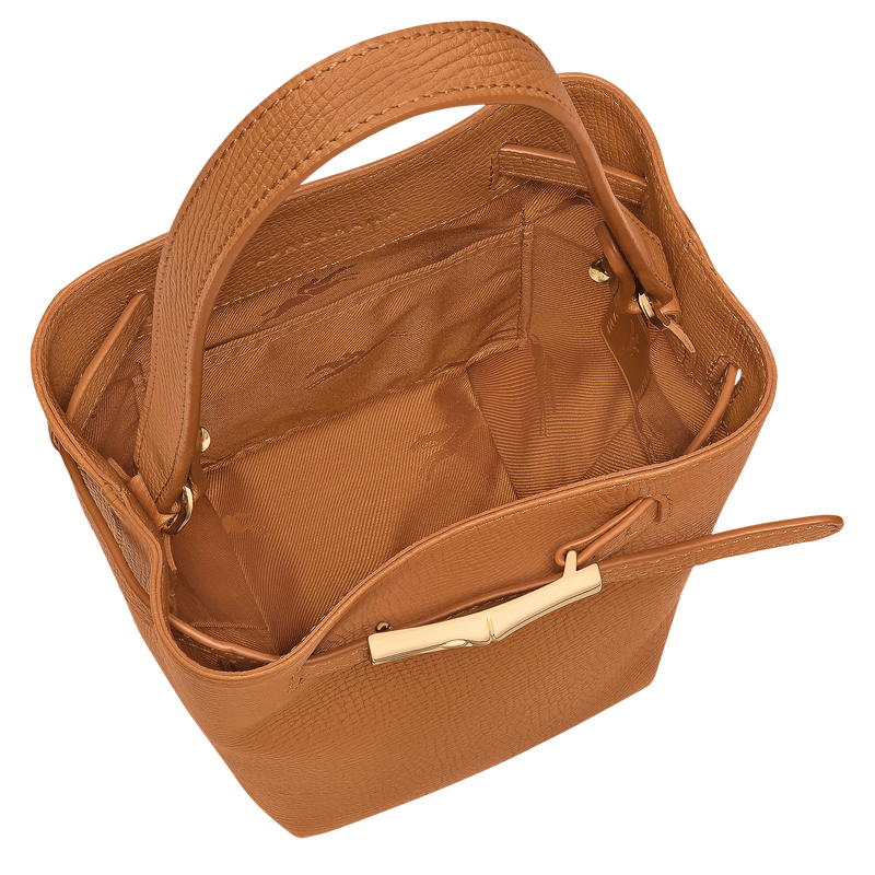 Le Smart XS Bucket bag , Caramel - Leather  - View 5 of  6