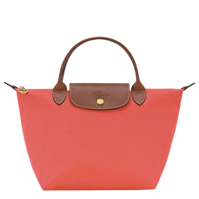 Le Pliage Original S Handbag , Strawberry - Recycled canvas