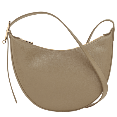 Le Foulonn&eacute; S Crossbody bag , Lichen - Leather