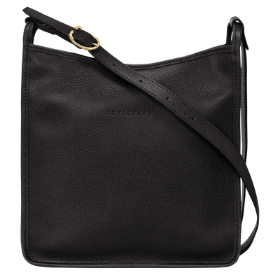 Le Foulonné M Crossbody bag , Black - Leather