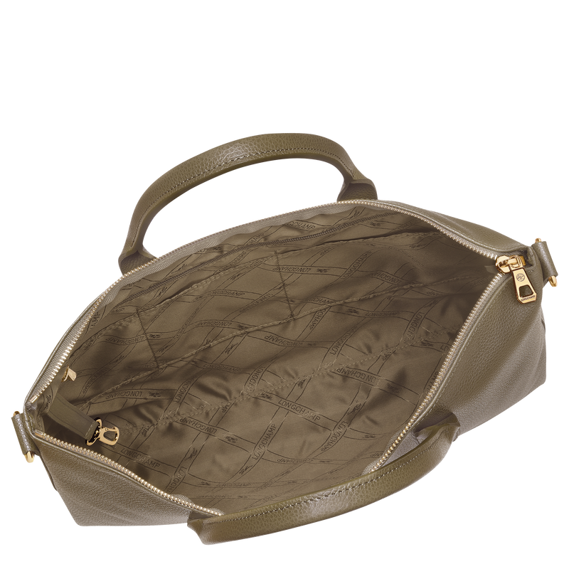 Le Foulonné S Briefcase , Caper - Leather  - View 5 of  5