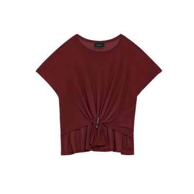 null Top, Burgundy