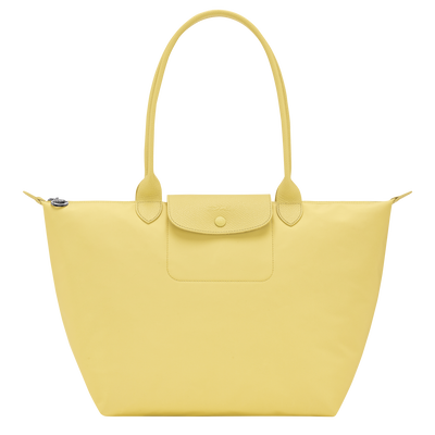 Le Pliage One L Tote bag , Lime - Canvas