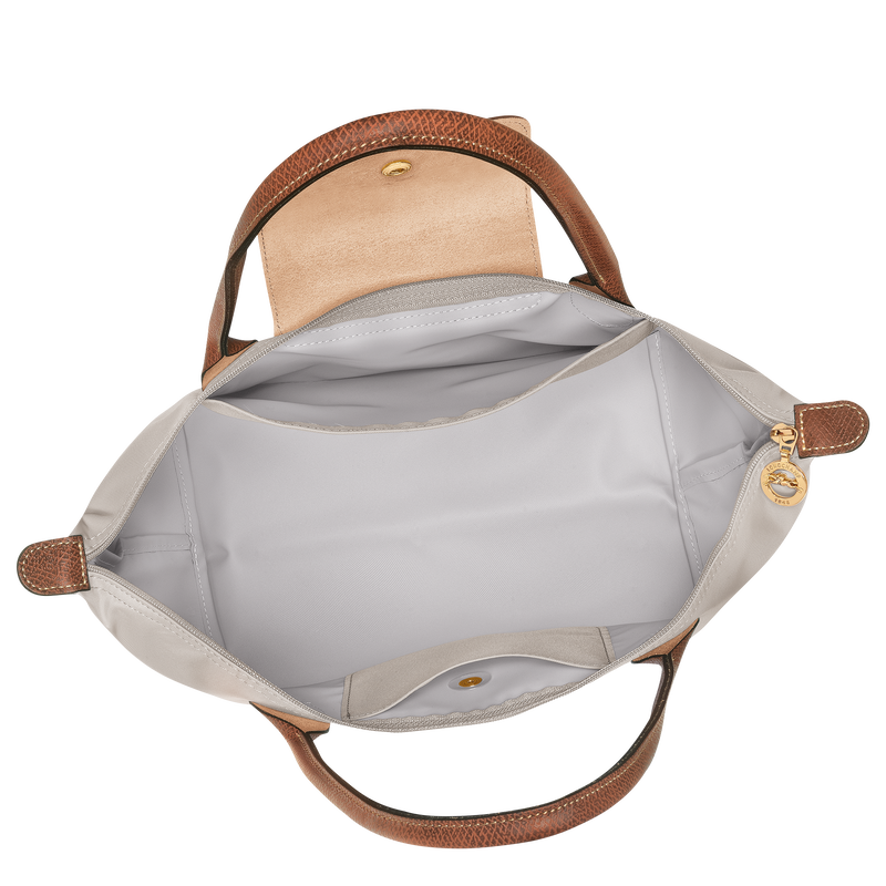 Le Pliage Original M Tote bag , Pebble - Recycled canvas  - View 4 of  6