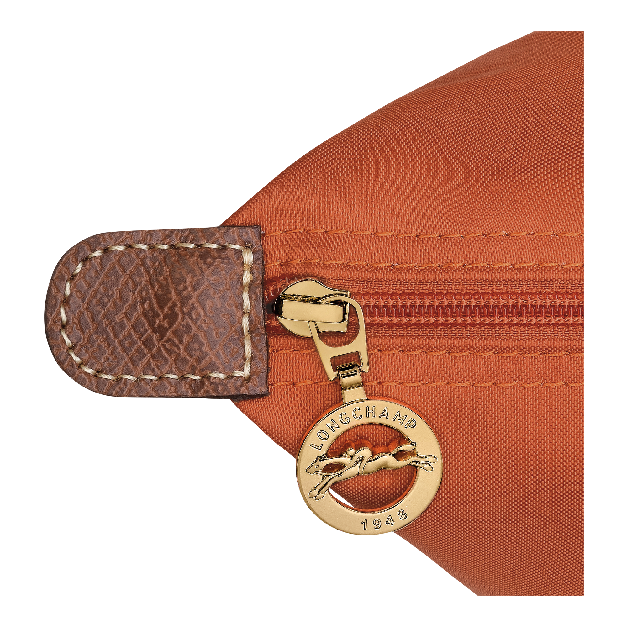 Tote bag L, Brick - View 6 of
7 - zoom in Le Pliage Original Tote bag L, Brick