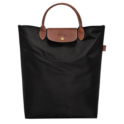 Le Pliage Original M Tote bag , Black - Canvas