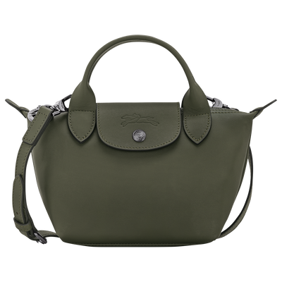 Le Pliage Xtra XS Handbag , Fir - Leather