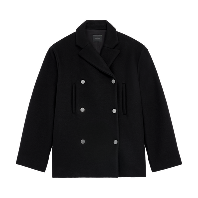 Pea coat, Black