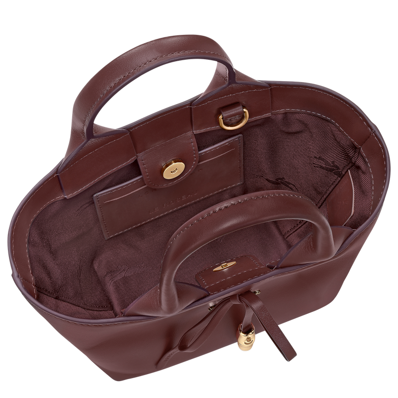 Le Roseau , Burgundy - Leather  - View 5 of  6