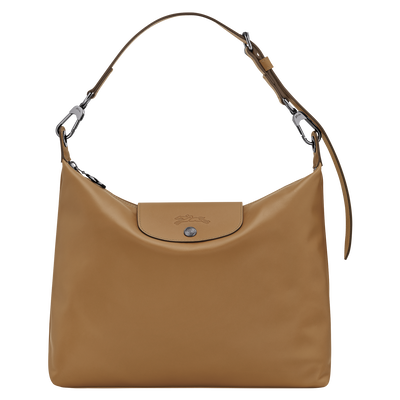 Le Pliage Xtra M Hobo bag , Tobacco - Leather