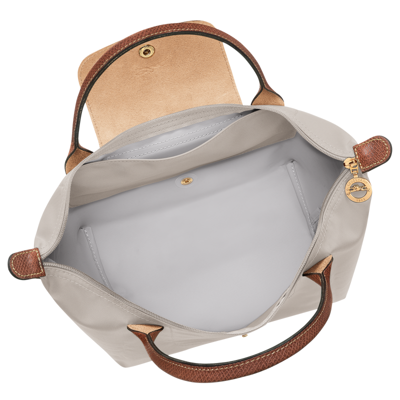 Le Pliage Original S Handbag , Pebble - Recycled canvas  - View 5 of  7