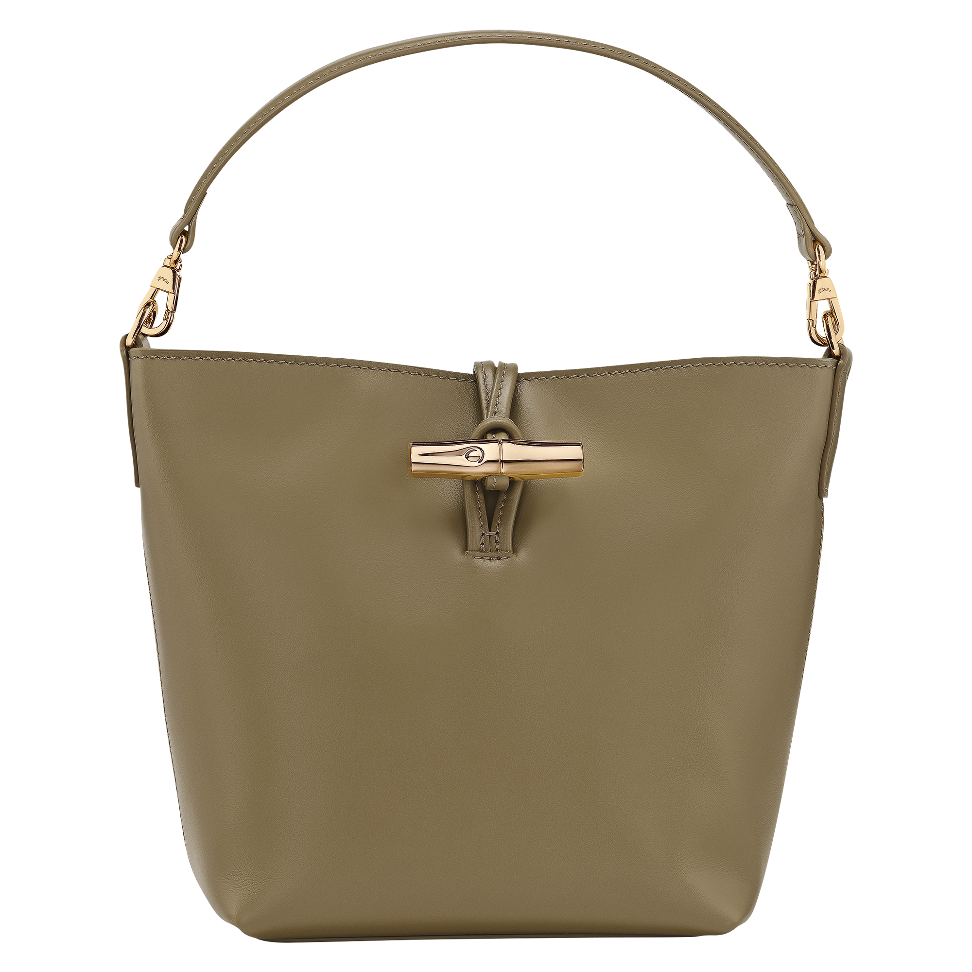 Bucket bag XS, Olive - View 1 of
6 - zoom in Le Roseau Bucket bag XS, Olive