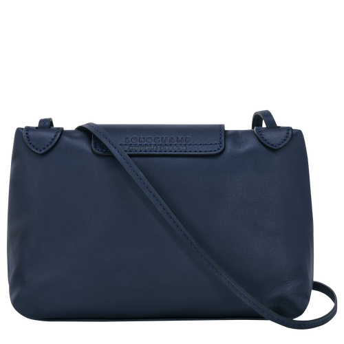 Le Pliage Xtra XS Crossbody bag , Navy - Leather - View 4 of  5