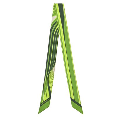 La Maison Unique Headband , Heritage Green - Silk