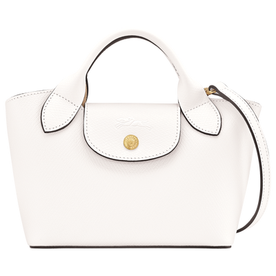 Épure XS Tote bag , White - Leather