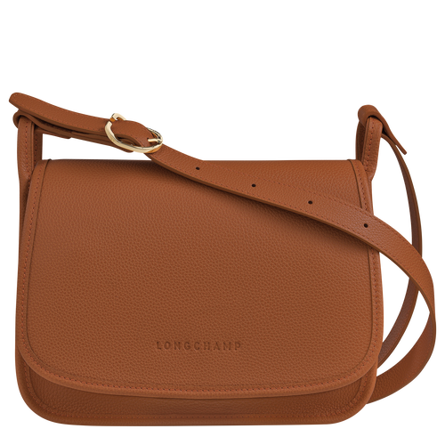 Le Foulonn S Crossbody bag Caramel Leather Longchamp TH