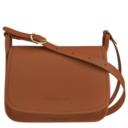 Le Foulonné S Crossbody bag , Caramel - Leather
