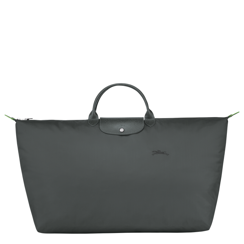 Le Pliage Green M Travel bag , Graphite - Recycled canvas  - View 1 of  7