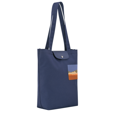 Caroline H&eacute;lain x Longchamp M Tote bag , Thistle - Canvas