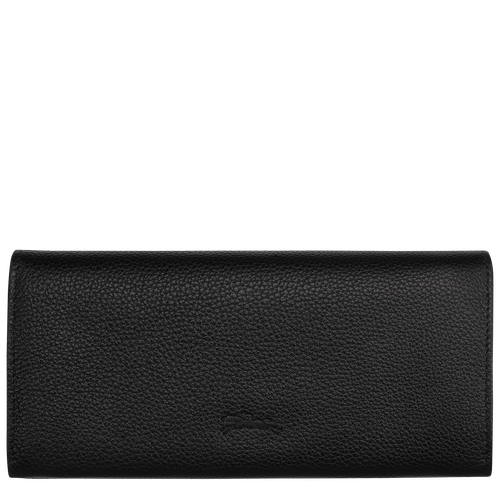 Le Foulonné Continental wallet , Black - Leather - View 2 of  4