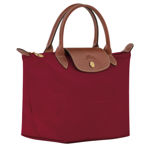 Le Pliage Original S Handbag , Red - Recycled canvas - View 3 of  5