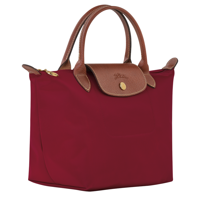 Le Pliage Original S Handbag , Red - Recycled canvas  - View 3 of  5