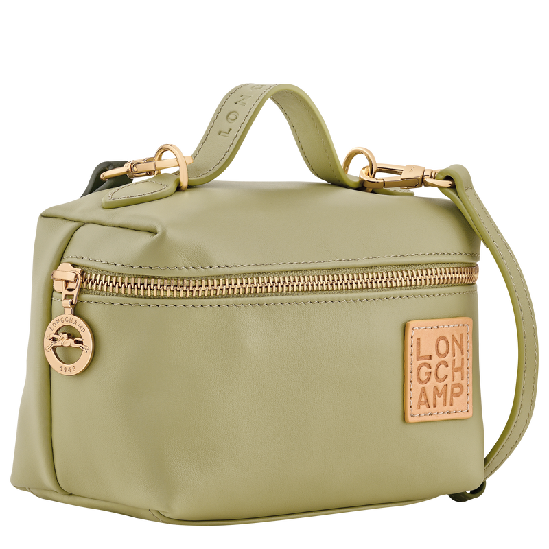 Le Pliage Xtra XS Crossbody bag , Almond Green - Leather  - View 3 of  5