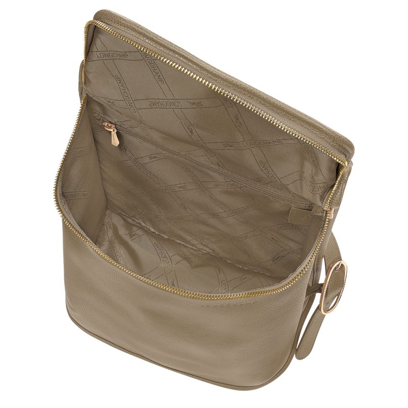 Le Foulonn&eacute; M Backpack , Lichen - Leather  - View 5 of  7