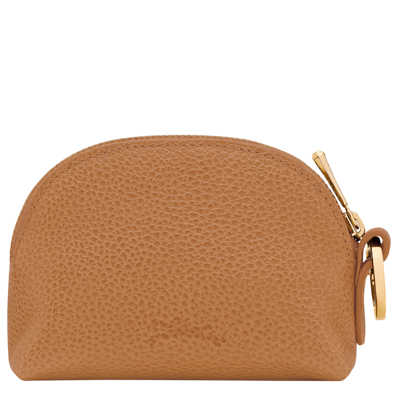 Le Foulonn&eacute; Coin purse , Pecan - Leather  - View 2 of  2