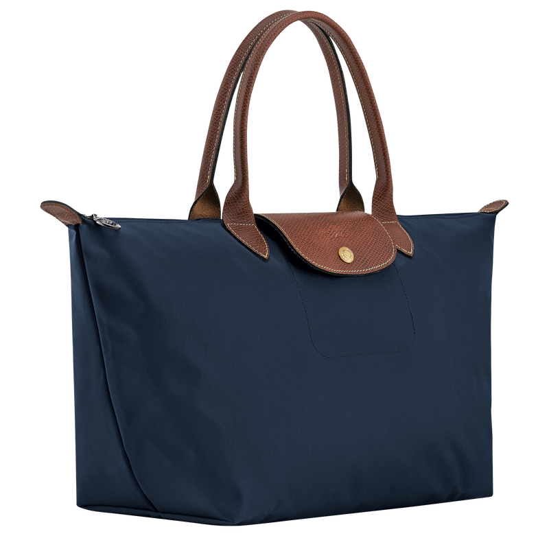 Le Pliage Original L Handbag , Navy - Canvas  - View 2 of  6