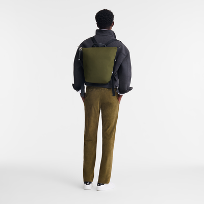 Le Pliage Energy L Backpack , Khaki - Recycled canvas
