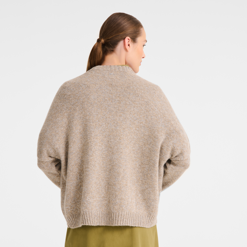 Sweater , Sand - Knit  - View 3 of  3