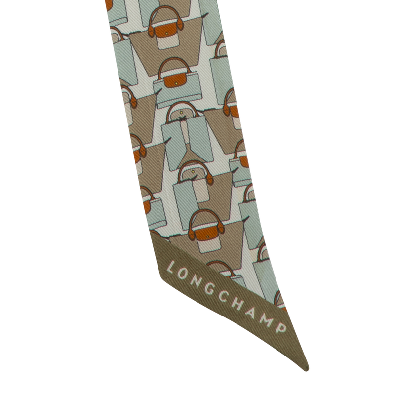 Origami Le Pliage Headband , Vervain - Silk  - View 3 of  3