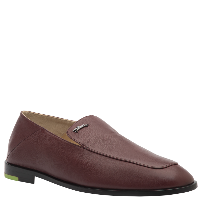 Au Sultan Loafer , Burgundy - Leather  - View 3 of  5