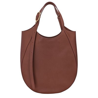 Le Foulonn&eacute; XL Tote bag , Coffee - Leather