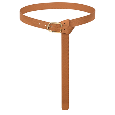 Le Roseau Ladies' belt , Caramel - Leather