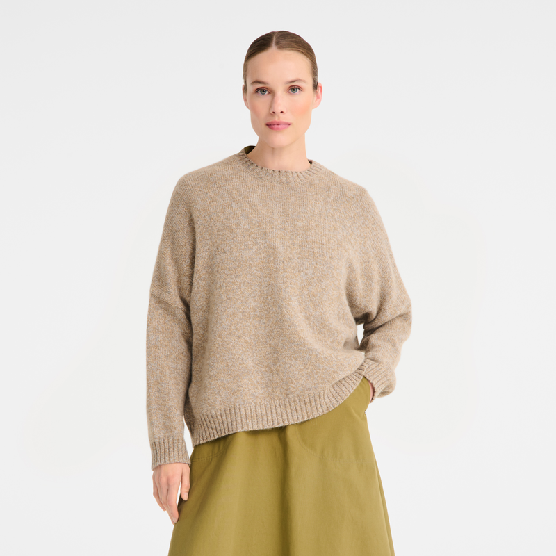 Sweater , Sand - Knit  - View 2 of  3