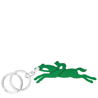 Le Pliage Original Key rings , Green - Leather