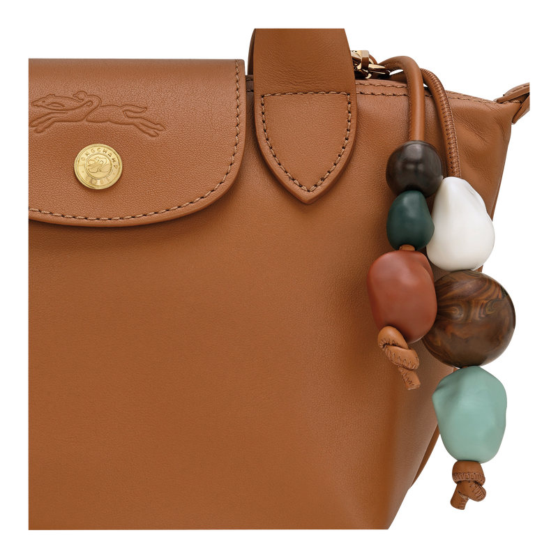 Le Pliage Xtra XS Handbag , Cashew - Leather  - View 6 of  6