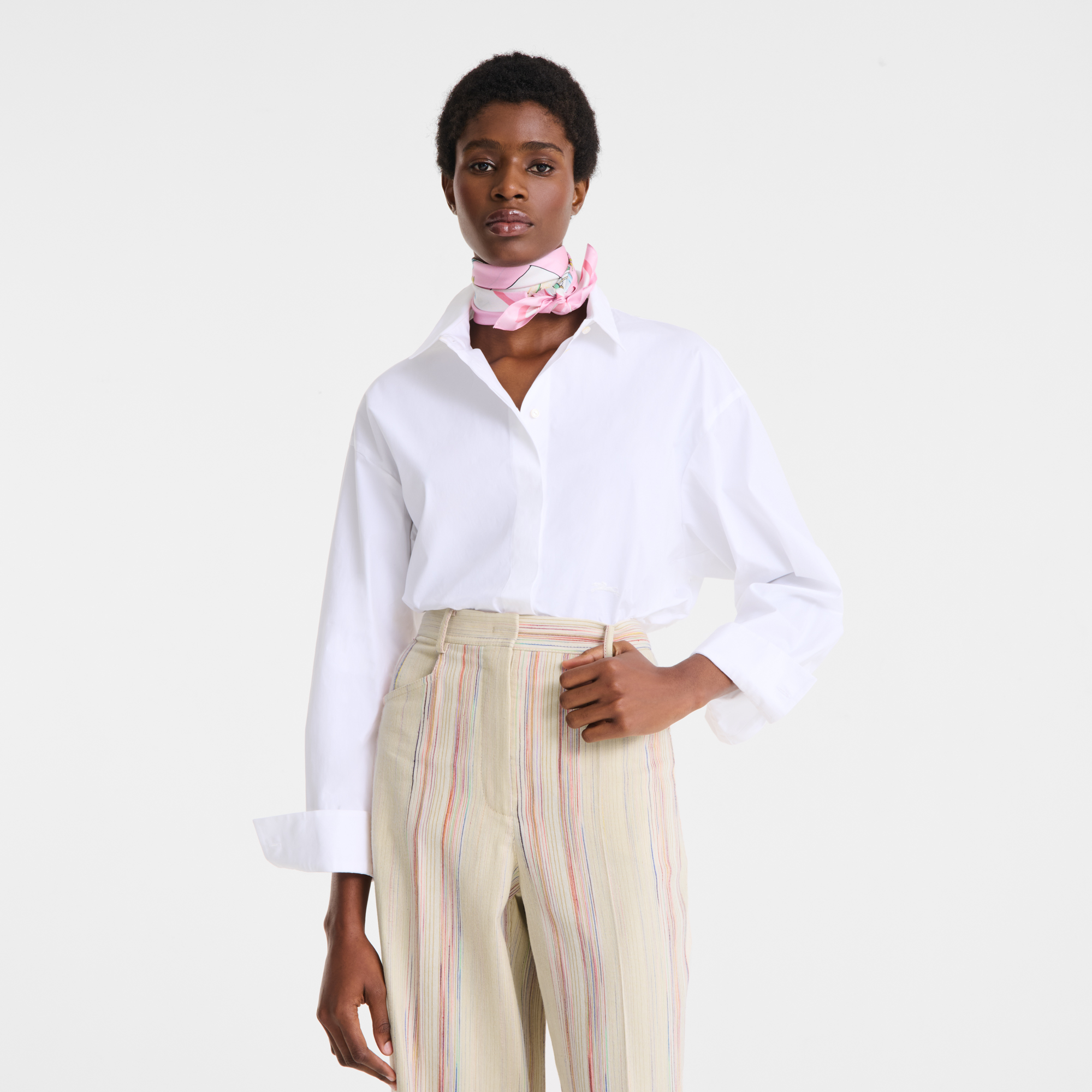 Vivement l'Et&eacute; Silk scarf 70, Ballerina