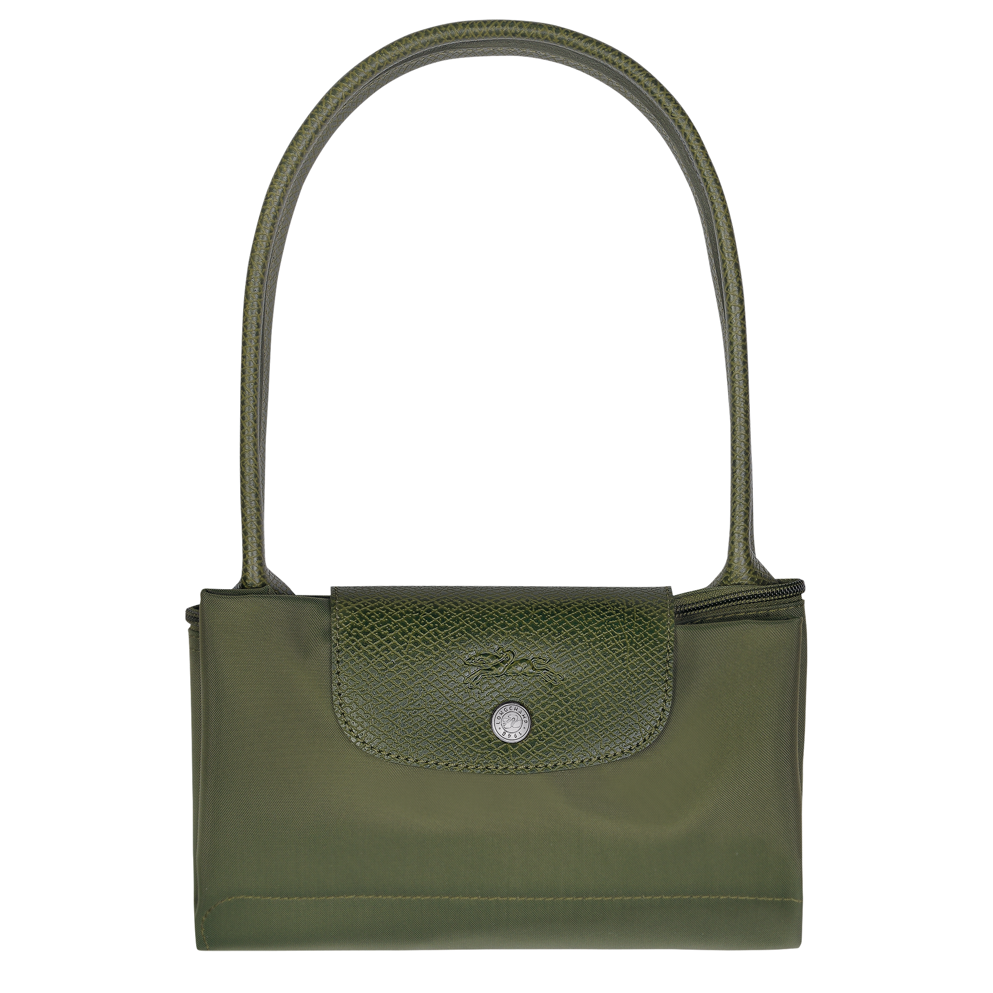 Tote bag M, Forest - View 6 of 
        6 - zoom in Le Pliage Green Tote bag M, Forest