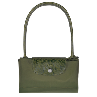 Tote bag M, Forest - View 6 of  
    6 - zoom in Le Pliage Green Tote bag M, Forest