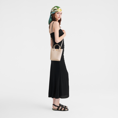 Épure XS Tote bag , Paper - Leather